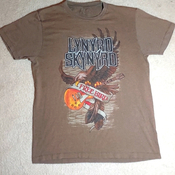 band tee Other - Lynyrd Skynyrd - “Free Bird” - Brown Shirt - Medium UNISEX